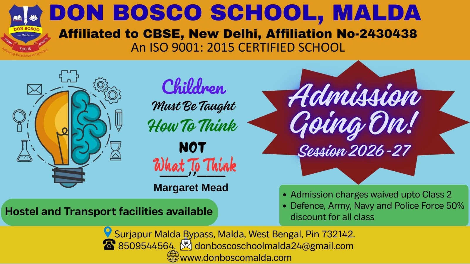 Don Bosco Banner